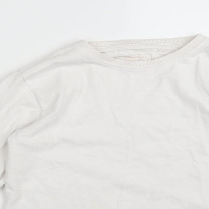 NEXT Boys White   Basic T-Shirt Size 8 Years