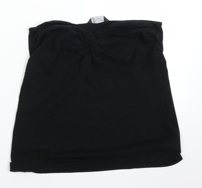 Dorothy Perkins Womens Black   Cropped Tank Size 14