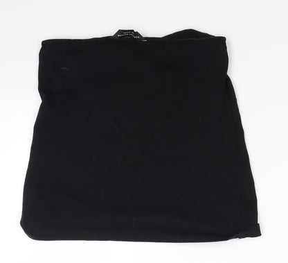 Dorothy Perkins Womens Black   Cropped Tank Size 14