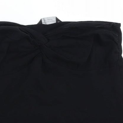 Dorothy Perkins Womens Black   Cropped Tank Size 14