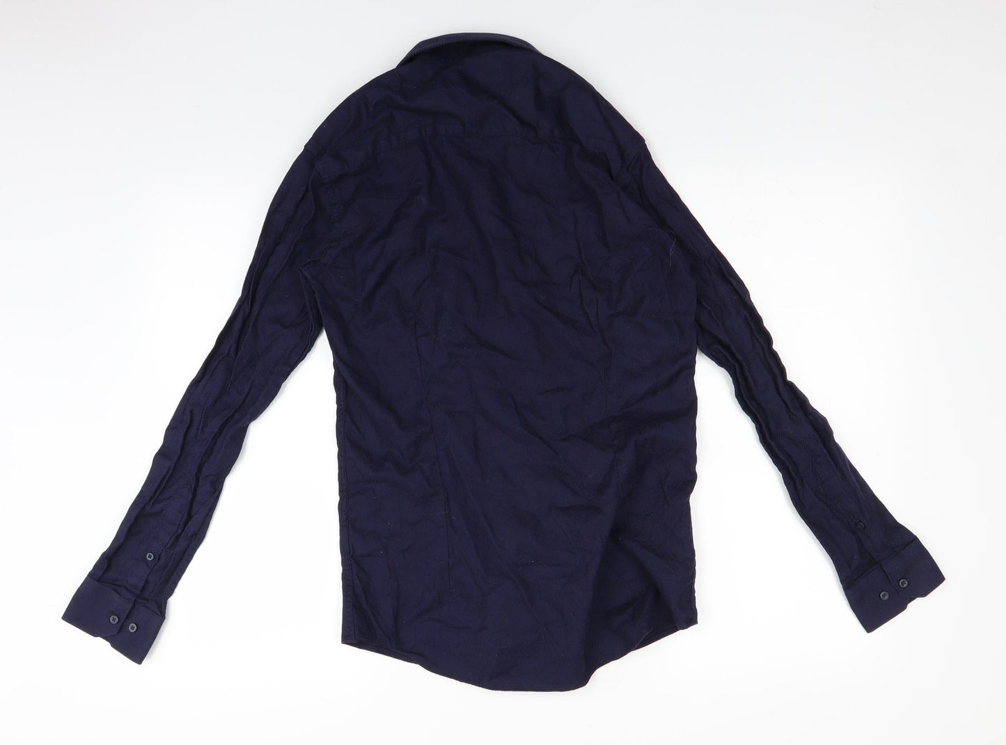 Primark Mens Blue    Button-Up Size 14.5