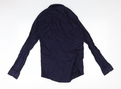 Primark Mens Blue    Button-Up Size 14.5