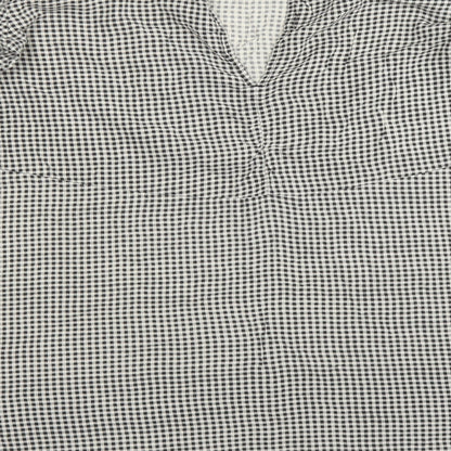 H&M Womens Grey Plaid  A-Line  Size 14