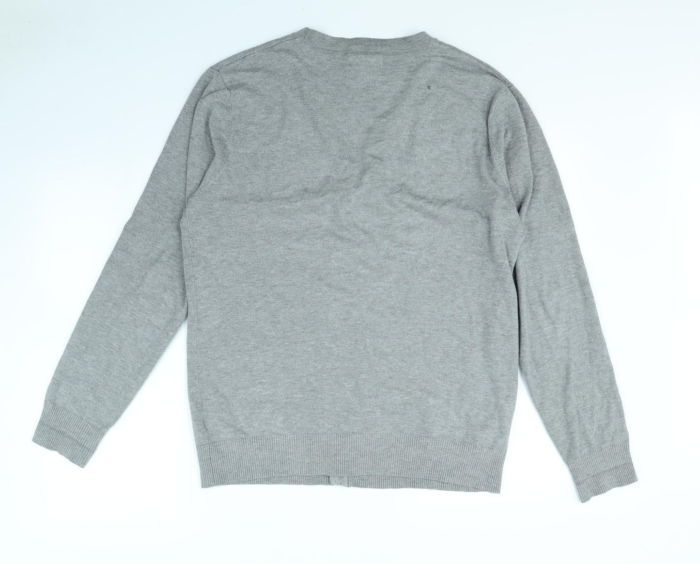 Christiano Baldinucci Womens Grey   Cardigan Jumper Size L