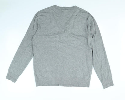 Christiano Baldinucci Womens Grey   Cardigan Jumper Size L