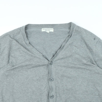 Christiano Baldinucci Womens Grey   Cardigan Jumper Size L