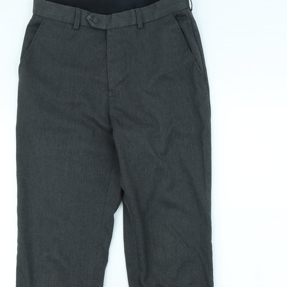 Banner Mens Grey   Dress Pants Trousers Size 30 in L30 in