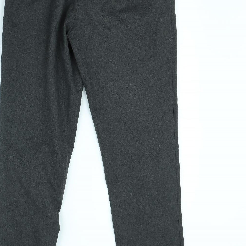 Banner Mens Grey   Dress Pants Trousers Size 30 in L30 in