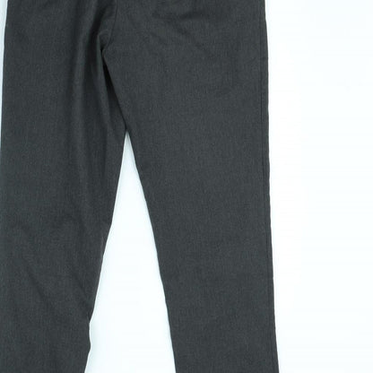 Banner Mens Grey   Dress Pants Trousers Size 30 in L30 in