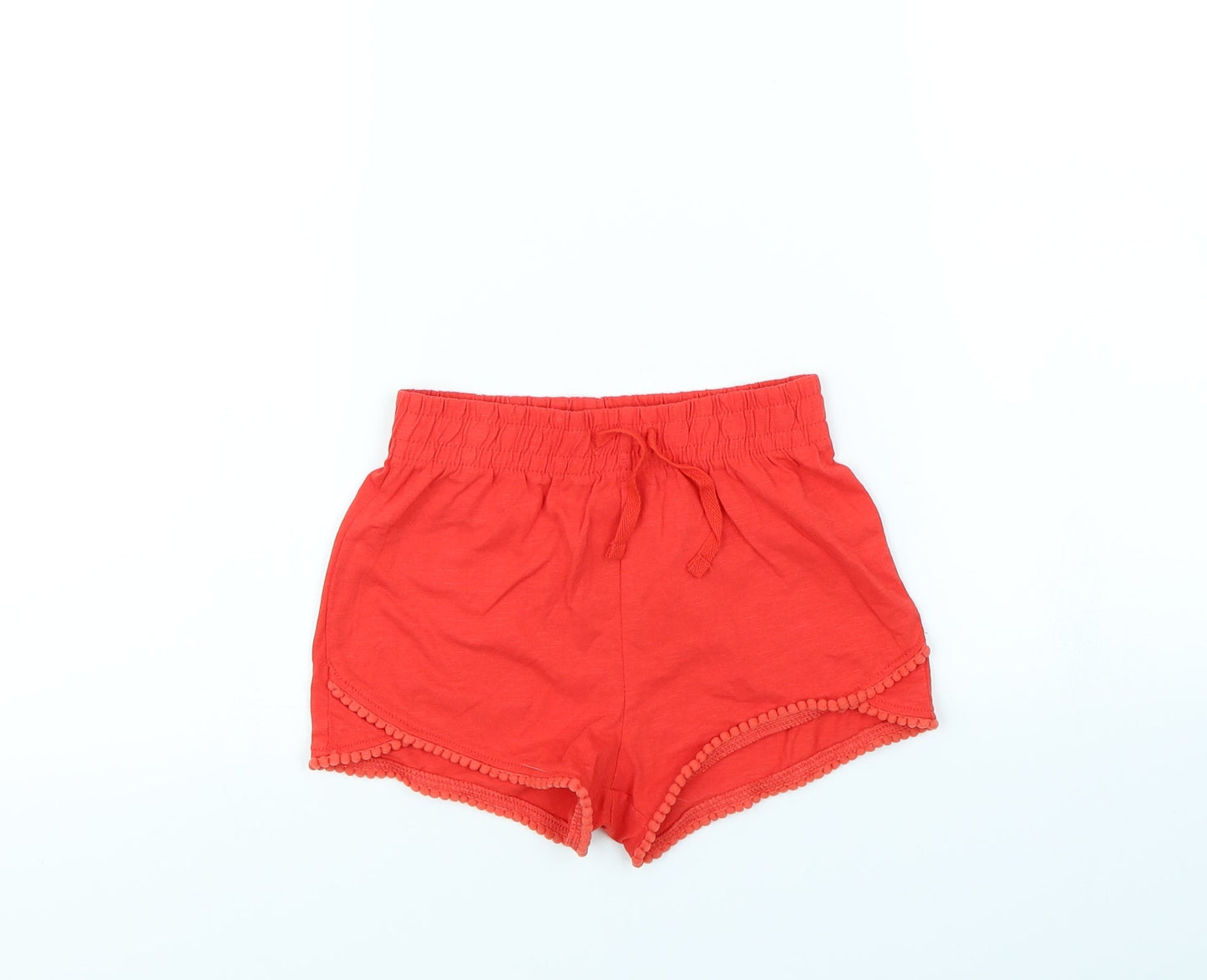 TU Girls Red   Bermuda Shorts Size 7 Years