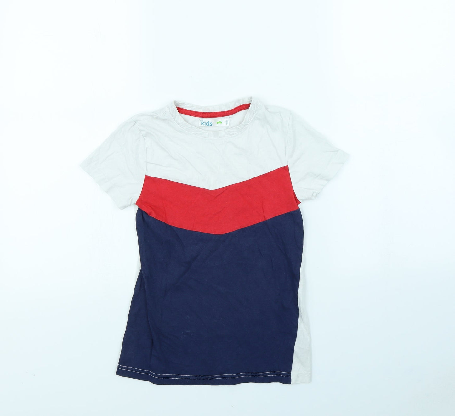 M&Co Boys Blue   Basic T-Shirt Size 5 Years