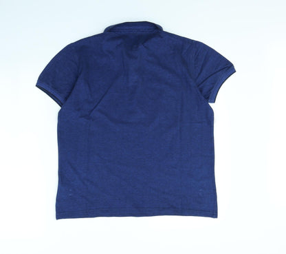 Primark Mens Blue    Polo Size M