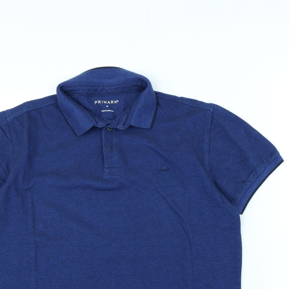 Primark Mens Blue    Polo Size M