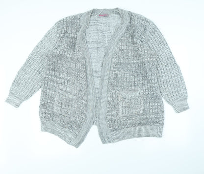 Glimpse Womens Grey   Cardigan Jumper Size L