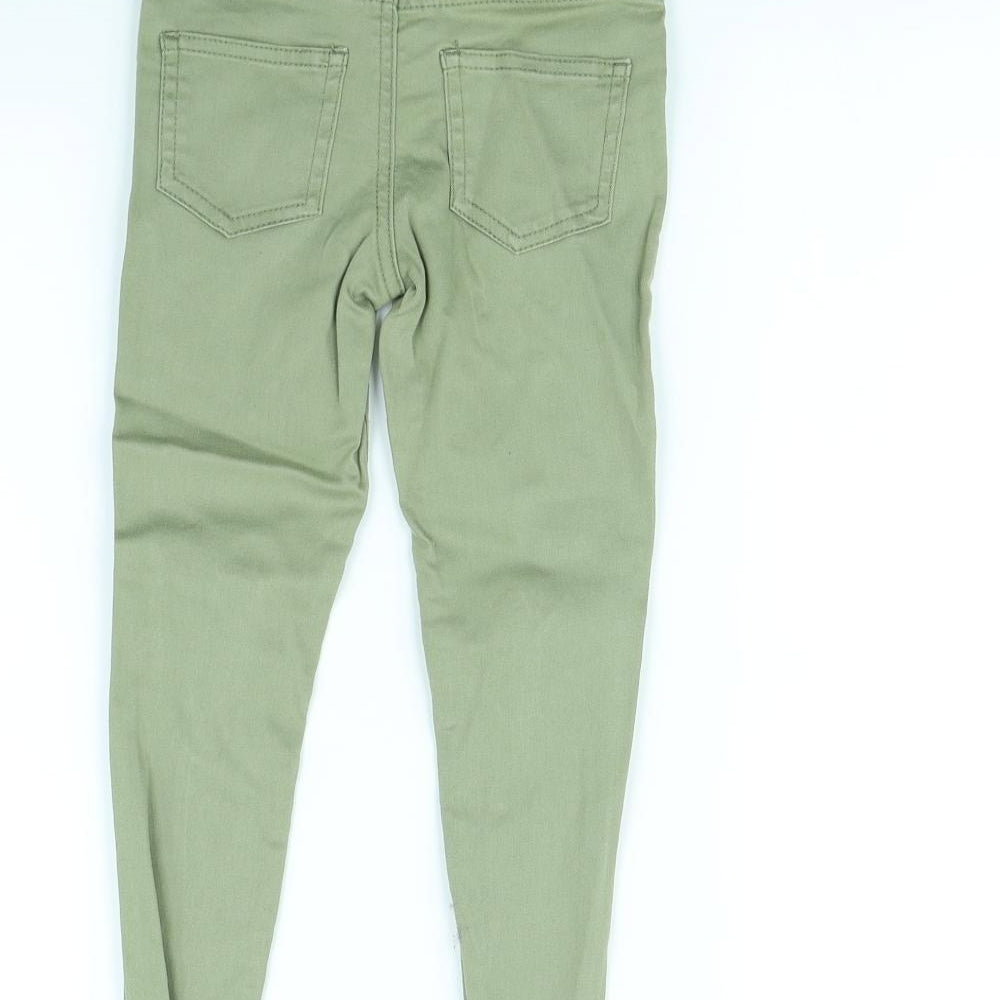 Denim & Co. Girls Green   Skinny Jeans Size 5 Years