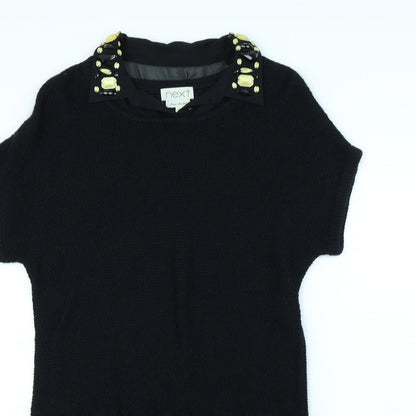 NEXT Womens Black   Pullover Jumper Size 10