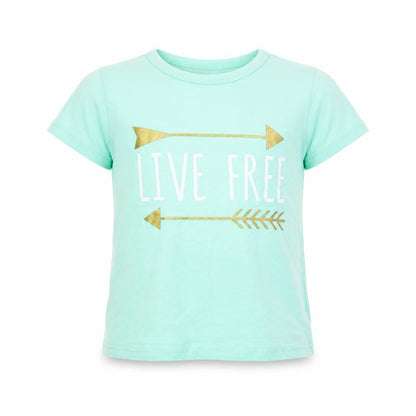 Samgami Girls Blue   Basic T-Shirt Size 6 Years