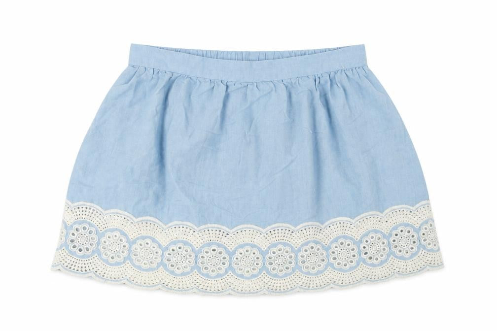 Womens UK Size 12 Denim & Co. Flare  Skirt