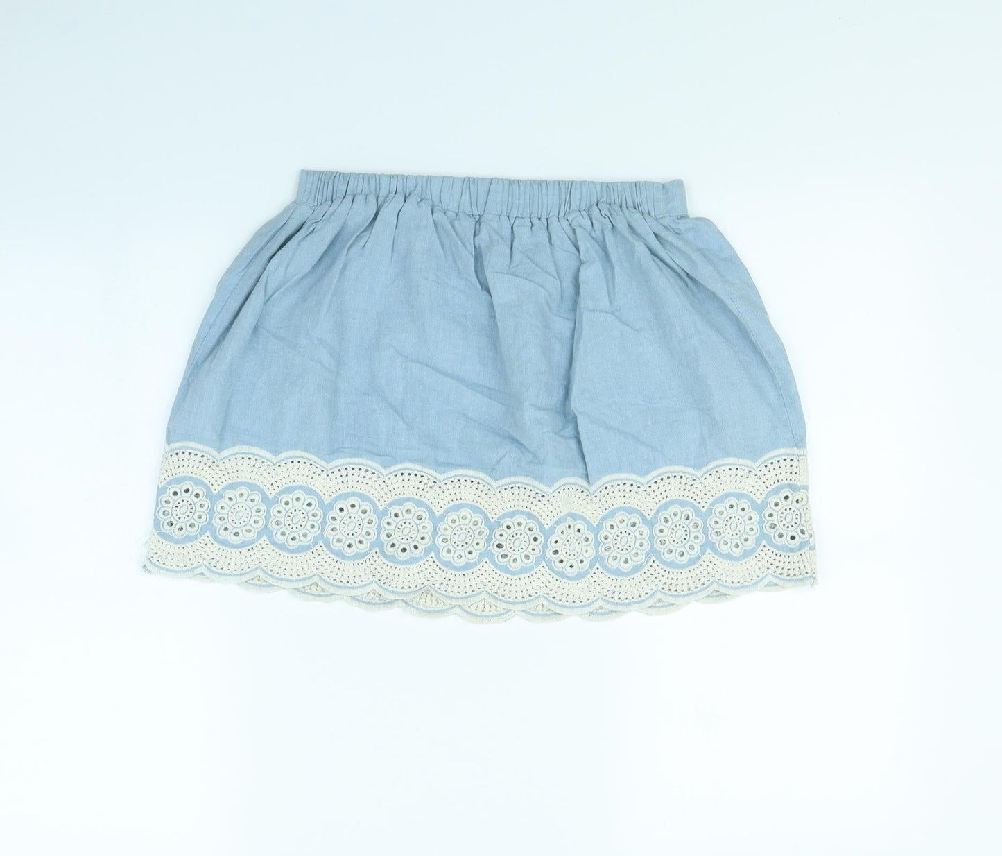 Womens UK Size 12 Denim & Co. Flare  Skirt