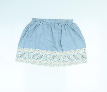 Womens UK Size 12 Denim & Co. Flare  Skirt