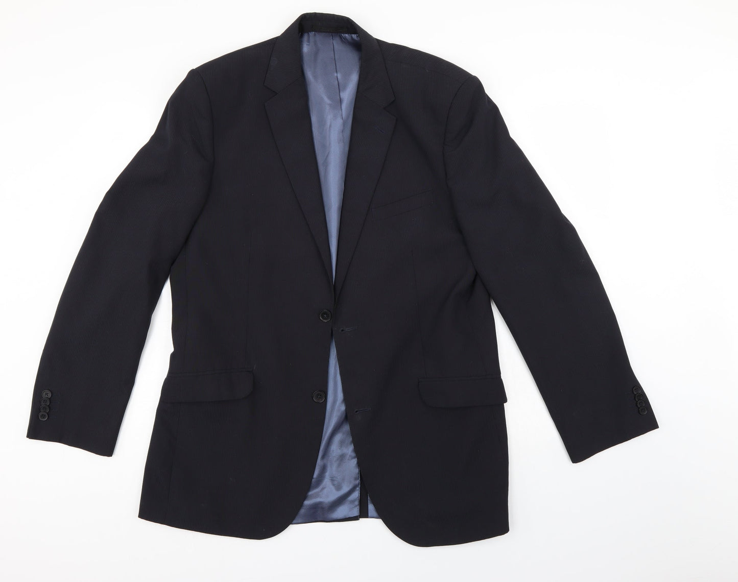 George Mens Beige Striped  Jacket Suit Jacket Size L