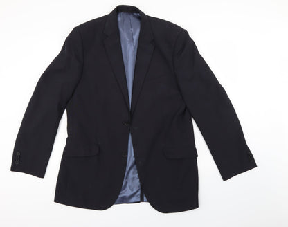 George Mens Beige Striped  Jacket Suit Jacket Size L