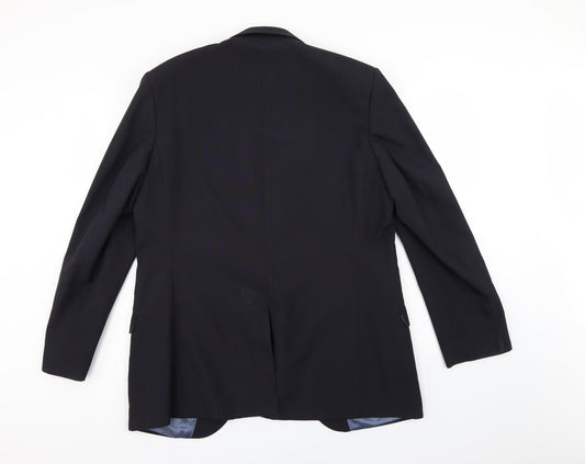 George Mens Beige Striped  Jacket Suit Jacket Size L