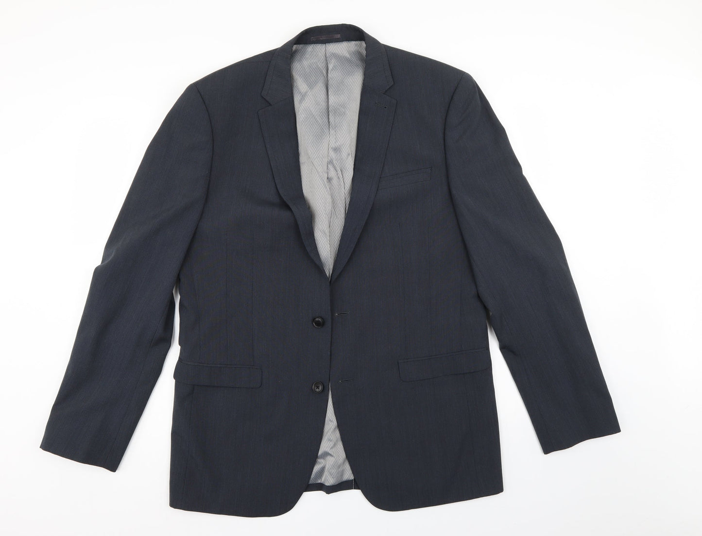 Mens UK Size L NEXT Regular Grey Suit Jacket