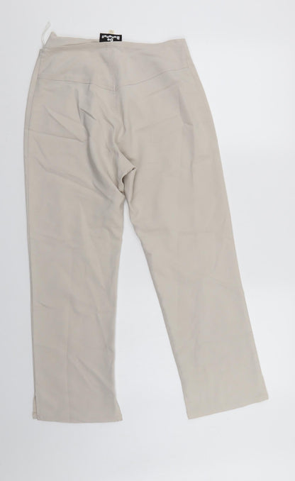 go bananas Womens Ivory   Trousers  Size 12 L25 in