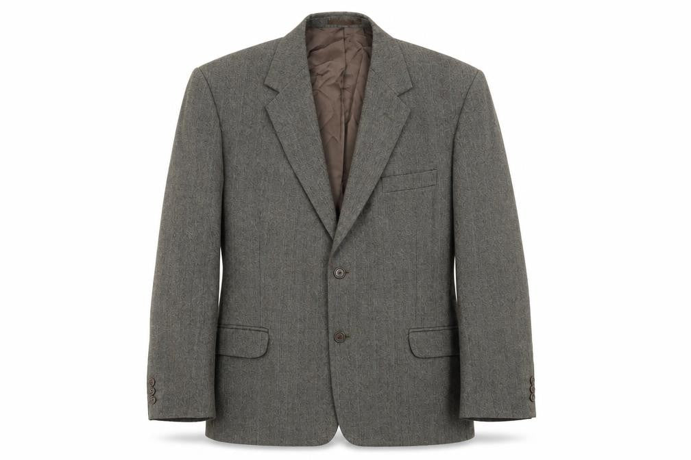 Mens UK Size  Brook Taverner Regular Grey Suit Jacket