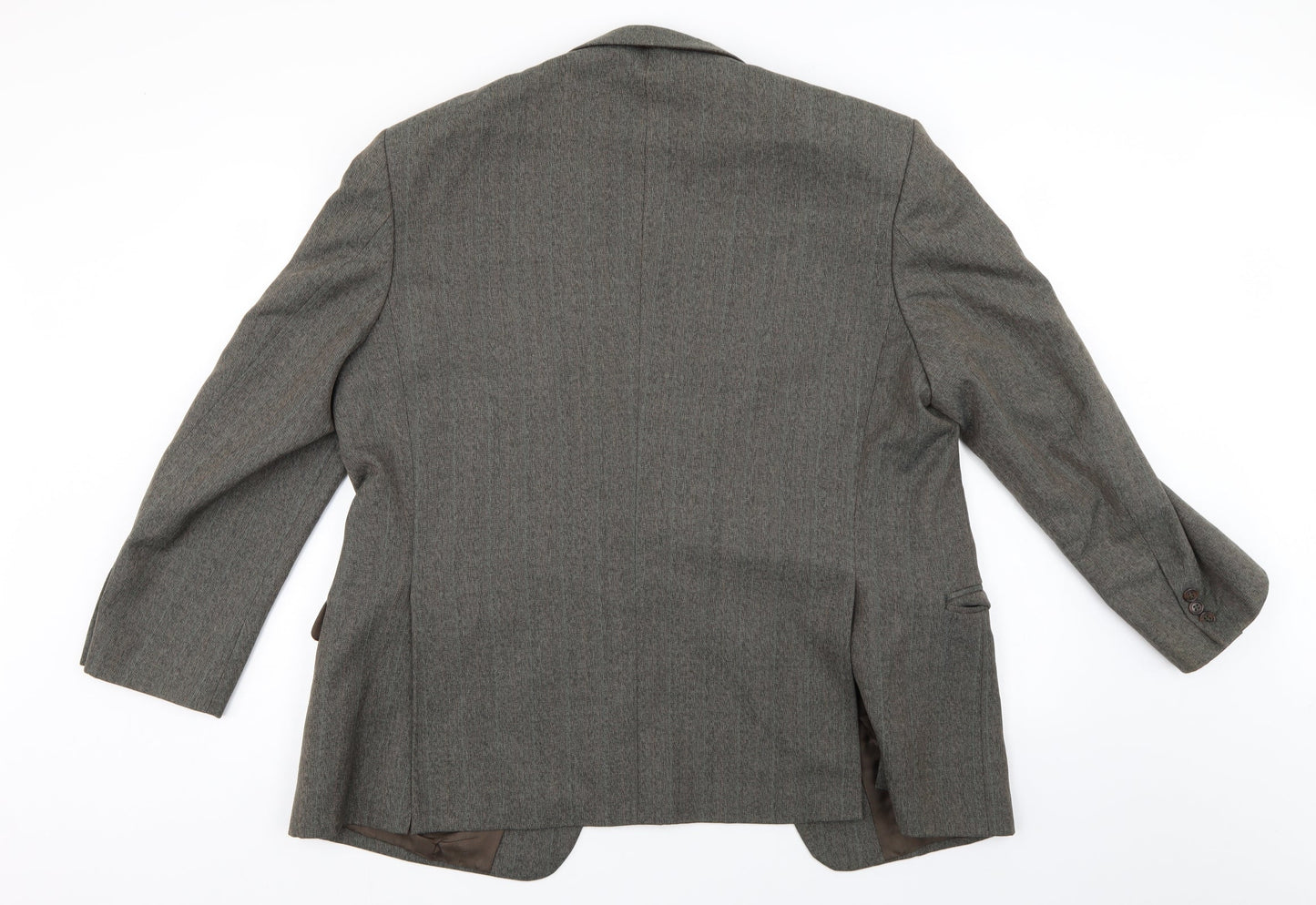 Mens UK Size  Brook Taverner Regular Grey Suit Jacket