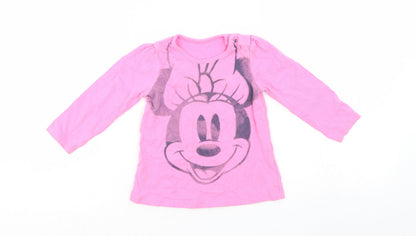 Disney Girls Pink   Basic Casual Size 12-18 Months