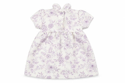 Front view of Tu girls’ multicoloured floral t-shirt dress, size 3-6, months