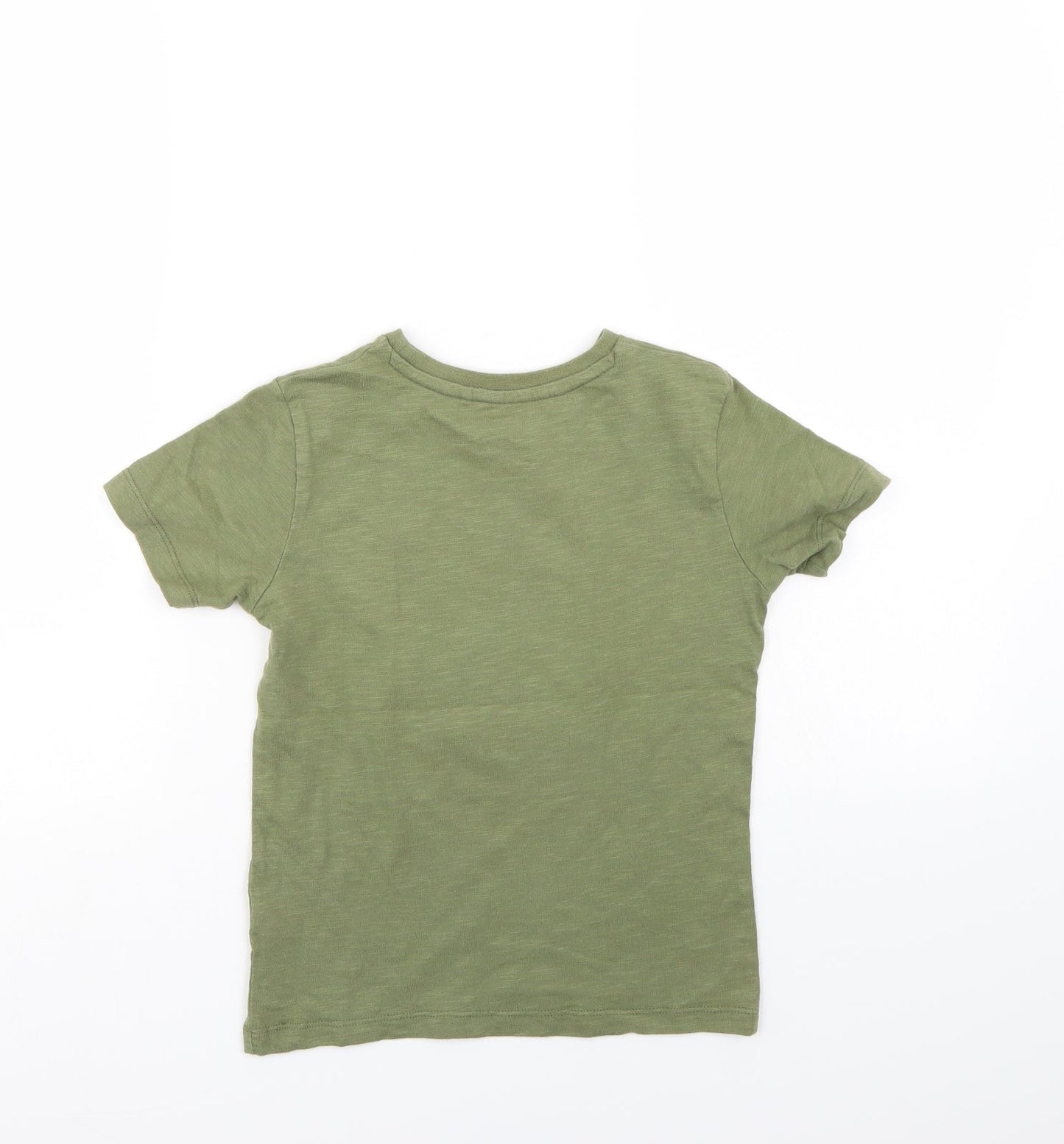 Next 82 Boys Green   Basic T-Shirt Size 6 Years