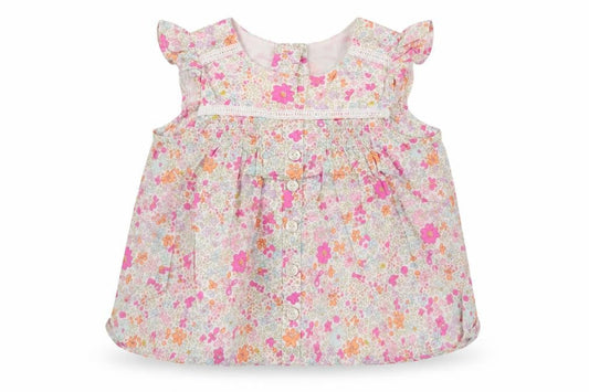 NEXT Girls Multicoloured Floral  Tank Dress  Size 6-9 Months