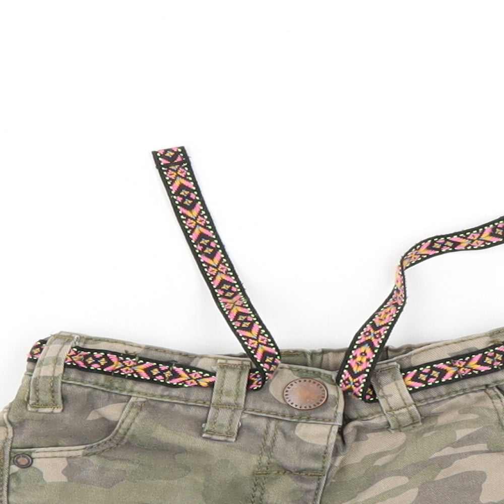 NEXT Boys Green Camouflage  Cropped Trousers Size 6-9 Months  - Boys Shorts
