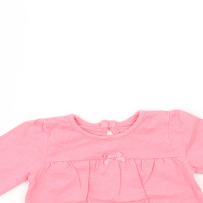 George Girls Pink   Jumper Dress  Size 3-6 Months