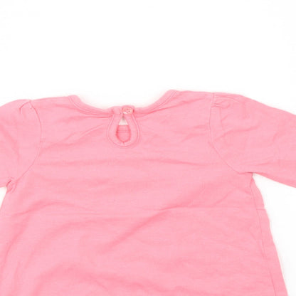 George Girls Pink   Jumper Dress  Size 3-6 Months