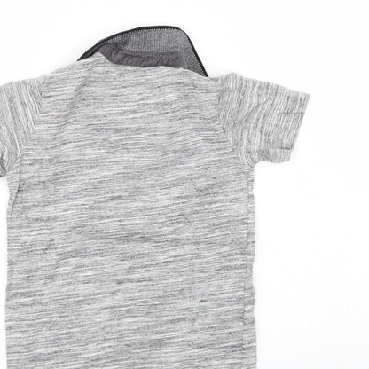 Dudes Boys Grey   Basic Polo Size 5 Years