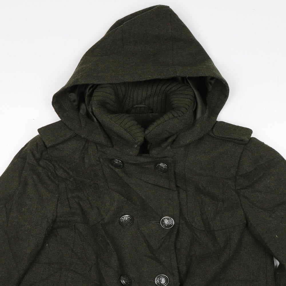 Womens UK Size 8 Topshop Green Jacket