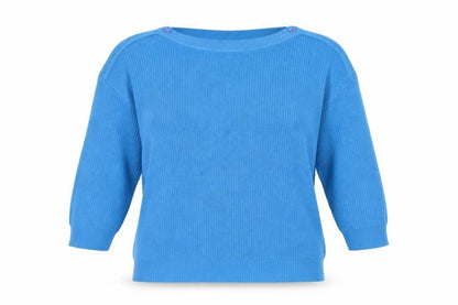 Simple Be Womens Blue   Pullover Jumper Size L