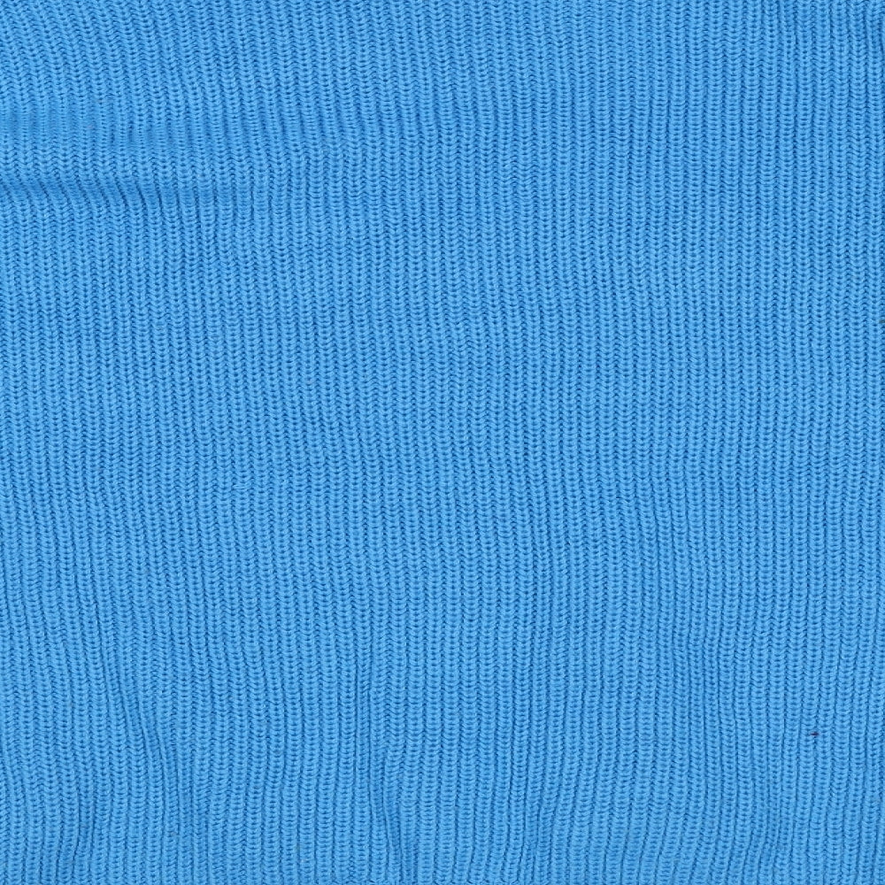 Simple Be Womens Blue   Pullover Jumper Size L