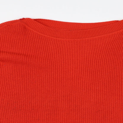 Simply Be Womens Red   Pullover Jumper Size L