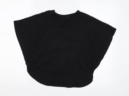 Tammy Girl Girls Black   Basic T-Shirt Size 10-11 Years  - Unicorn Day Dreamer