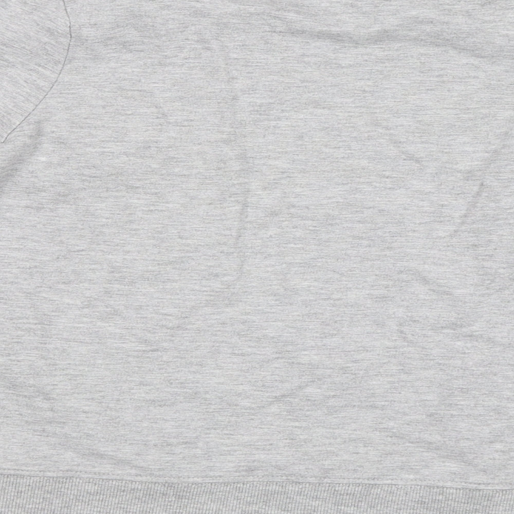 Sweet Millie Girls Grey   Pullover Jumper Size 9 Years  - Flowers