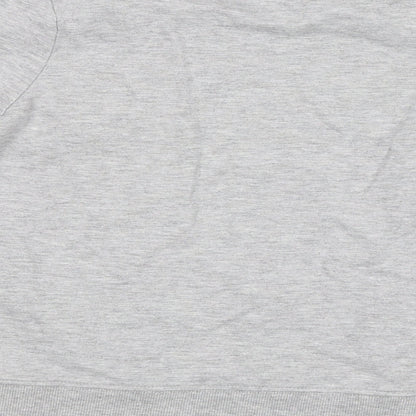 Sweet Millie Girls Grey   Pullover Jumper Size 9 Years  - Flowers