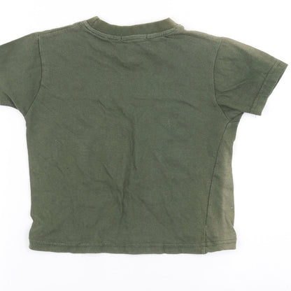 weatherwear Boys Green   Basic T-Shirt Size 3-4 Years