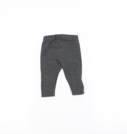 Earlydays Baby Black   Sweatpants Trousers Size 3-6 Months  - Cat