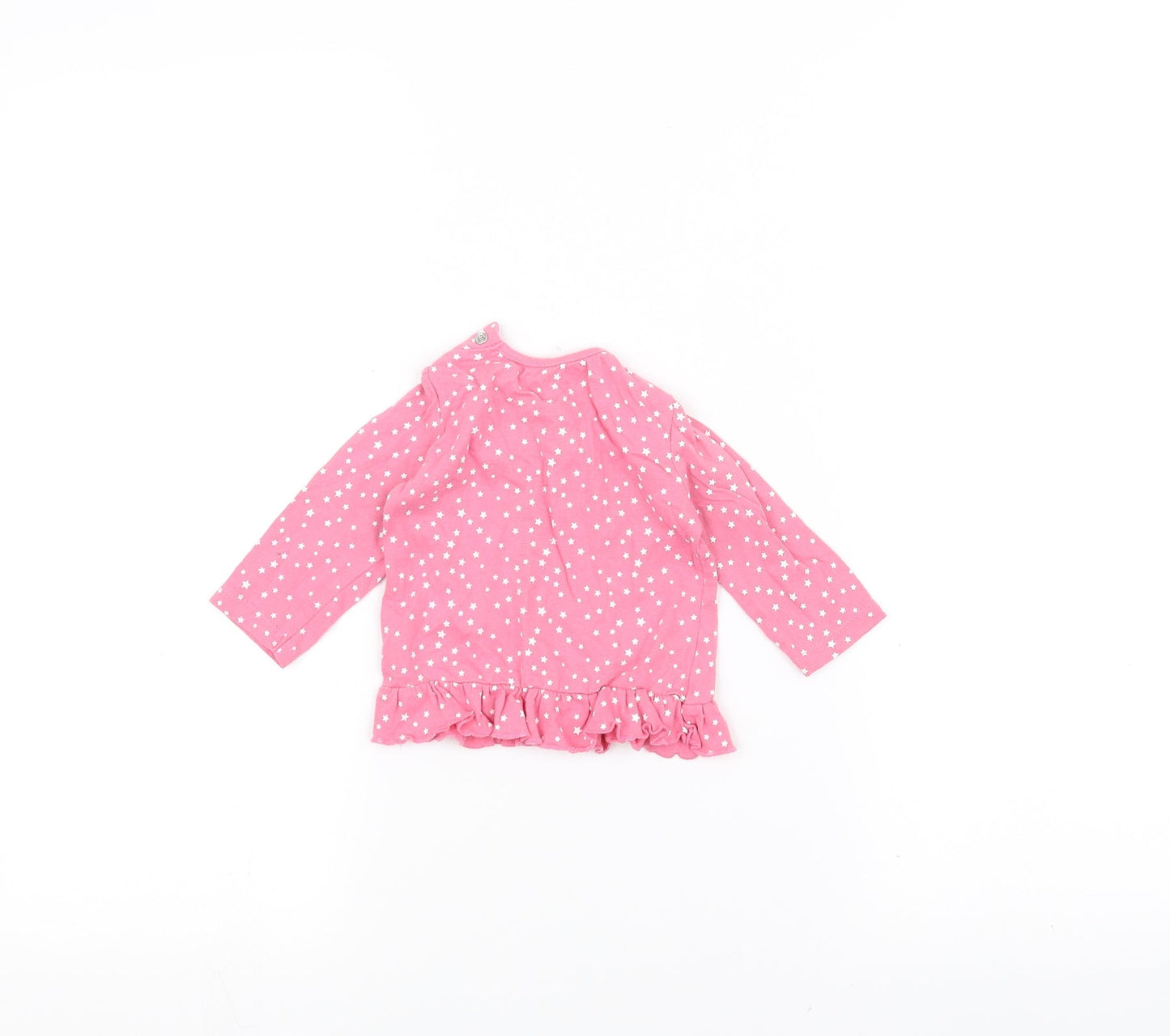 Earlydays Baby Pink Polka Dot  Basic T-Shirt Size 3-6 Months