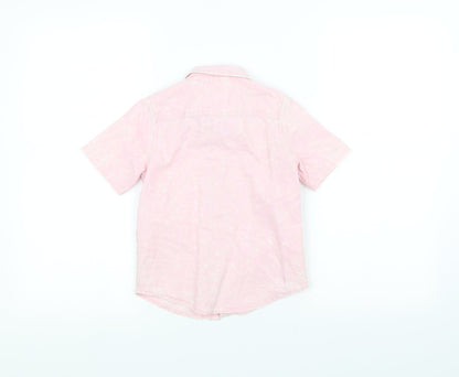 F&F Boys Pink   Basic Button-Up Size 4-5 Years